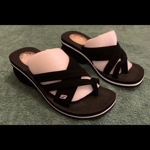 Skechers | Shoes | Skechers Cali Wedge Sandals | Poshmark